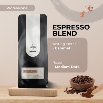Suzuki Espresso Blend Coffee Roasted Beans (16 Packets) 500g