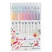 Pentel Brush Sign Pen Twin Tip 18 Colours Set - 1