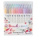 Pentel Brush Sign Pen Twin Tip 24 Colours Set - 1