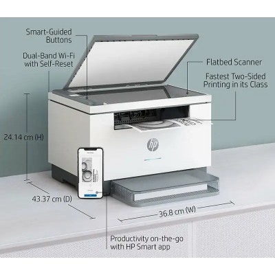 HP M236dw 3-in-1 Monochrome LaserJet MFP Printer
