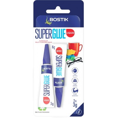 Bostik Super Glue 3g 2's