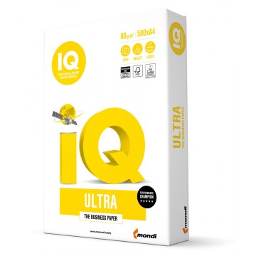 IQ Ultra Copier Paper (FSC) 80gsm A4 IQ Ultra Copier Paper (FSC) 80gsm A4