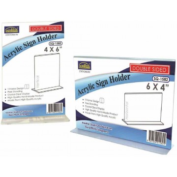 SureMark Acrylic Sign Holder (6" x 4") SureMark Acrylic Sign Holder (6" x 4")