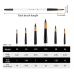 Paint Brush Nylon 6pcs Set - 3