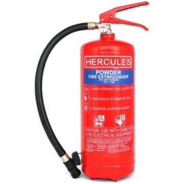 Hercules Dry Chemical Powder 9KG Fire Extinguisher Hercules Dry Chemical Powder 9KG Fire Extinguisher