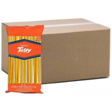Mitsuya Tasty Biscuit Sticks 18g (30 Packets) Mitsuya Tasty Biscuit Sticks 18g (30 Packets)