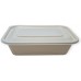 Bio Corn Rectangle Box With Lid 300'S 750ml - 1