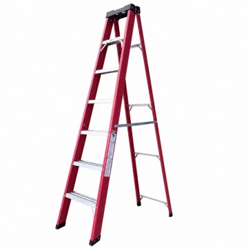 8-Step Foldable FRP Fiberglass Ladder