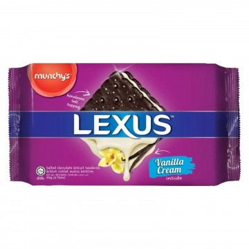Munchy's Lexus Sandwich Calcium Crackers - Salted Vanilla 190g