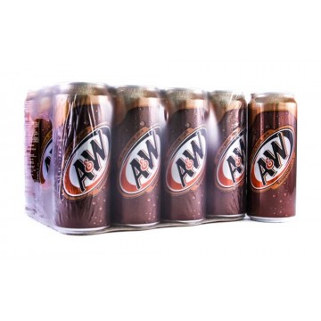 A&W Root Beer Can Drink (24 Cans) 320ml A&W Root Beer Can Drink (24 Cans) 320ml