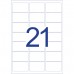 Avery Crystal Clear Labels 25'S A4 - 4
