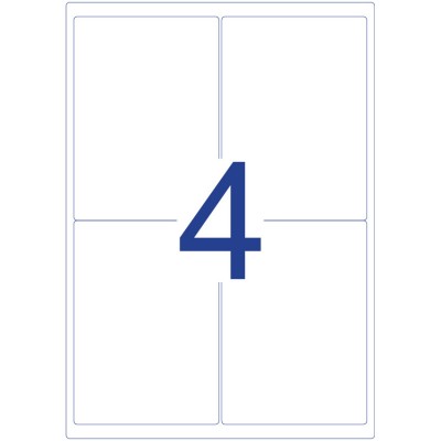 Avery White Labels 100'S A4 (1-24)