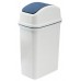 Plastic Flip Lid Waste Bin (304 x 197 x 496mm) 15L - 2