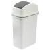 Plastic Flip Lid Waste Bin (304 x 197 x 496mm) 15L - 4