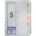 Paper Divider 5-Colour (10 Sets) 120gsm A4 - 1
