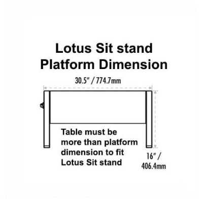 Fellowes Lotus Sit-Stand Workstation Desk