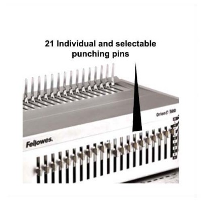 Fellowes Orion-E500 Electric Heavy-Duty Comb Binder