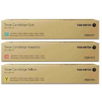 Fuji Xerox Toner Cartridge (CT201371, CT201372, CT201373) Colour