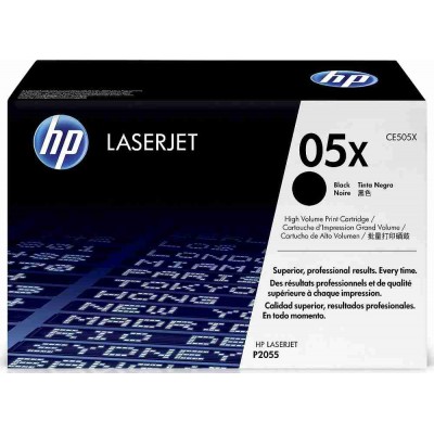 HP Toner Cartridge CE505X (05X) Black