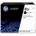 HP Toner Cartridge CF281X (81X) Black - 1