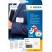 Herma Name/Textile Removable White Label A4 25'S (80 x 50mm) - 1