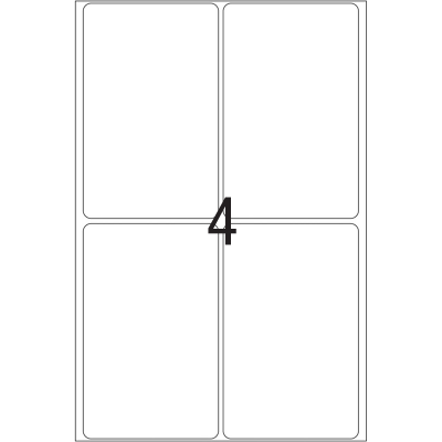Herma Multi-Purpose White Labels 32'S (3-16)