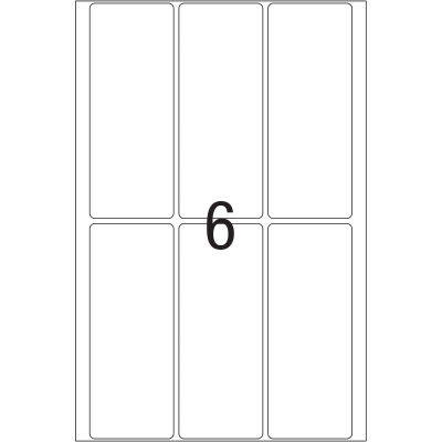 Herma Multi-Purpose White Labels 32'S (3-16)
