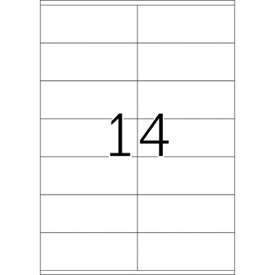 Herma Premium SuperPrint White Labels 100'S A4 (1-16)