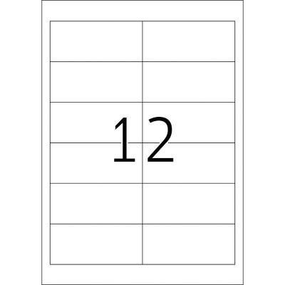 Herma Premium SuperPrint White Labels 100'S A4 (1-16)