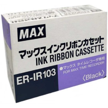 Max Time Recorder Ink Ribbon Cassette ER-IR103 Black (ER-1600) Max Time Recorder Ink Ribbon Cassette ER-IR103 Black (ER-1600)
