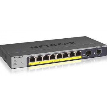 NETGEAR 8-Port PoE Gigabit Ethernet Smart Managed Pro Switch GS110TP NETGEAR 8-Port PoE Gigabit Ethernet Smart Managed Pro Switch GS110TP