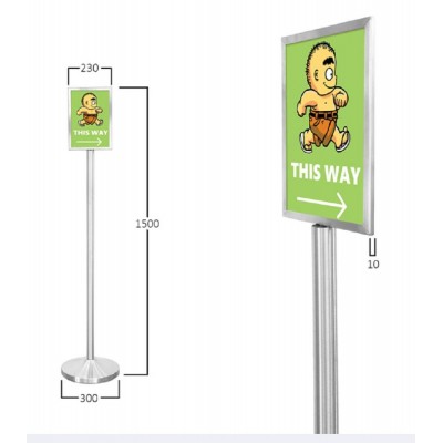 Double-Sided Sign Stand (Portrait, Landscape) A4