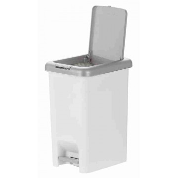 Plastic Step Pedal Waste Bin (200 x 272 x 351mm) 10L
