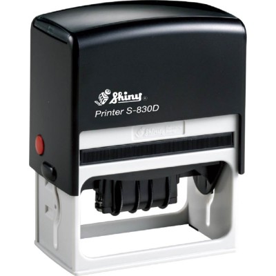 Shiny S-830D Custom-Made Self-Inking Stamp (75 x 38mm)
