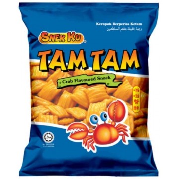Snek Ku Tam Tam Crab Flavoured Snack (300 Packets) 20g Snek Ku Tam Tam Crab Flavoured Snack (300 Packets) 20g