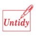 Shiny Teacher Pre-Inked Stamp (Untidy, Impressive, Perfect, Messy, Improving  etc) - 6