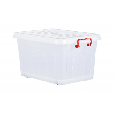 Storage Box w/Wheels (57.5 x 40 x 32cm) 45L