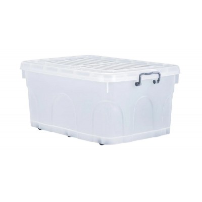 Storage Box w/Wheels (70 x 48 x 32cm) 67L