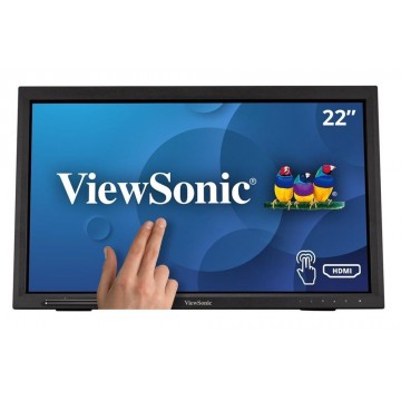 ViewSonic Ergonomic Full HD TN-Panel TD2223 Business Infrared Touch Monitor 22