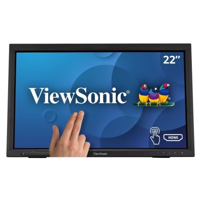 ViewSonic Ergonomic Full HD TN-Panel TD2223 Business Infrared Touch Monitor 22"