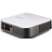 ViewSonic Full HD M2e Instant Smart 1080p Portable LED Projector with Harman Kardon Speakers - 1