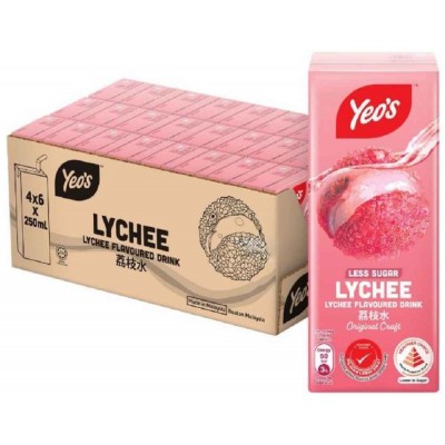 Yeo's Packet Drink (24 Packets) 250ml