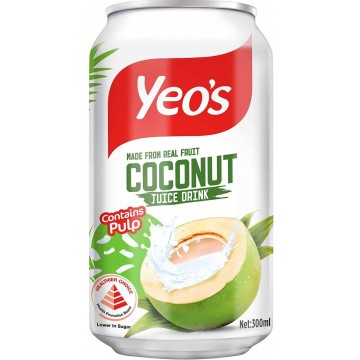 Yeo's Coconut Can Drink (24 Cans) 300ml