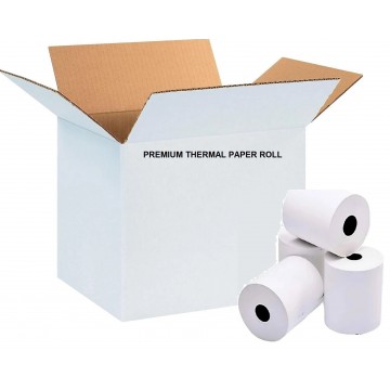 Premium Thermal Paper Roll (100 Rolls) NETS Credit Card (57 x 40 x 12mm)