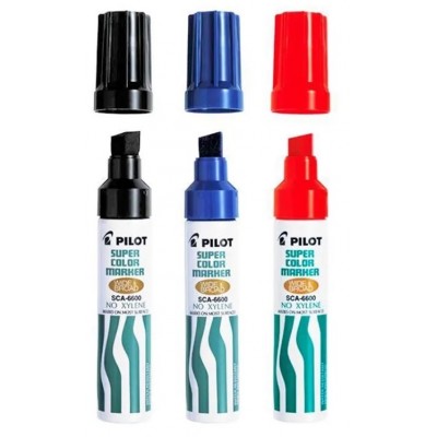 Pilot Super Colour Permanent Marker Jumbo Chisel