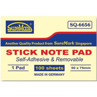 SureMark Stick Note Pad SQ-6656 (2" x 3")