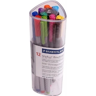 Staedtler Triplus Fineliner 12'S 0.3mm