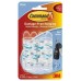 3M Command 17006CLR Damage-Free Hanging Clear Hook Mini 6'S 225g - 1