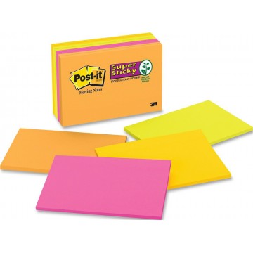 3M Post-it Super Sticky Notes 6445-SSP (4
