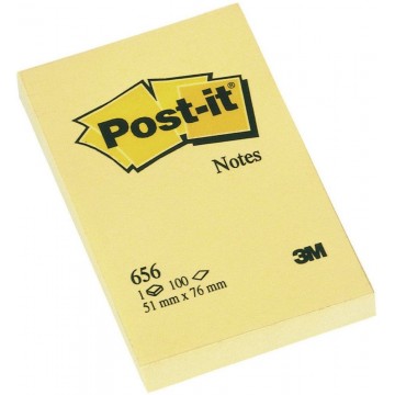 3M Post-it Notes 656CY (2" x 3") 3M Post-it Notes 656CY (2" x 3")